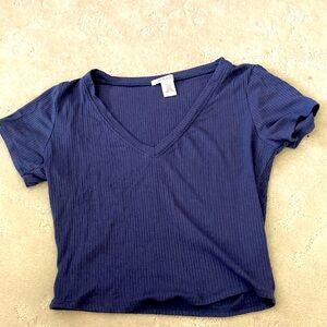 Navy Blue Top